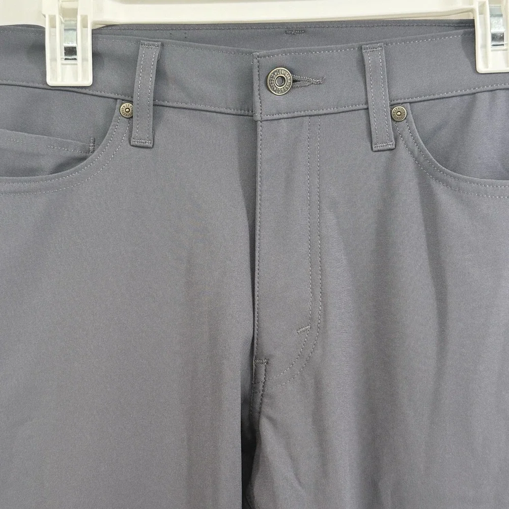 Levi's 511 Engineered for Movement Gray Pants Men's 33x30 Slim Stretch